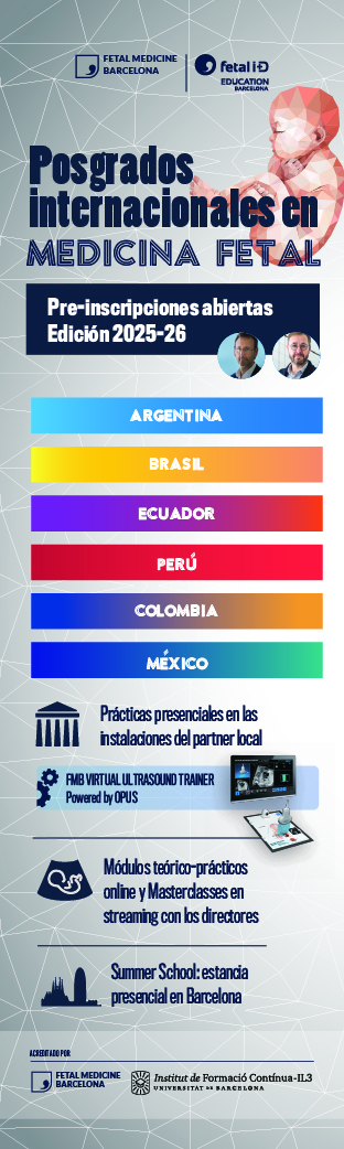 Pogrados latinoamérica medicina fetal Eduard Gratacós Francesc Figueras