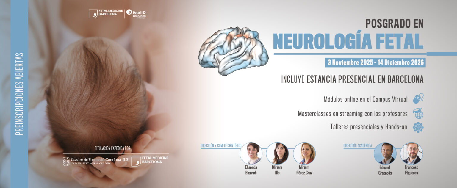 Posgrado en Neurología Fetal [ES] - Medicina Fetal Barcelona