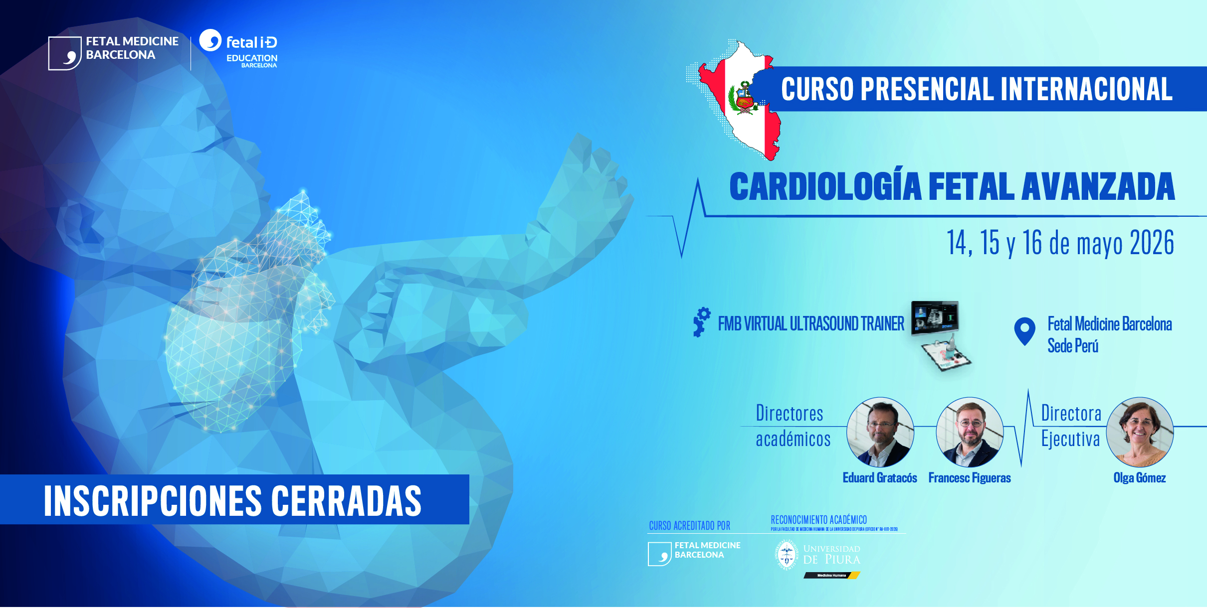 Curso Presencial Internacional de Cardiología Fetal Avanzada –  Sede Perú